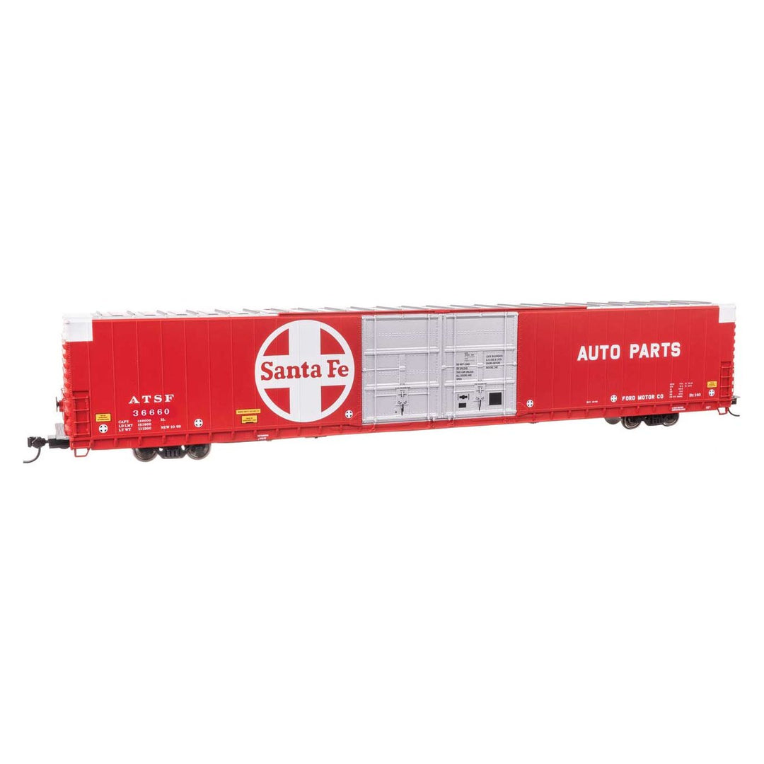 Walthers Proto, 920-102109, HO Scale, 86' P-S Double-Door Hi-Cube Box Car, Santa Fe, #36660