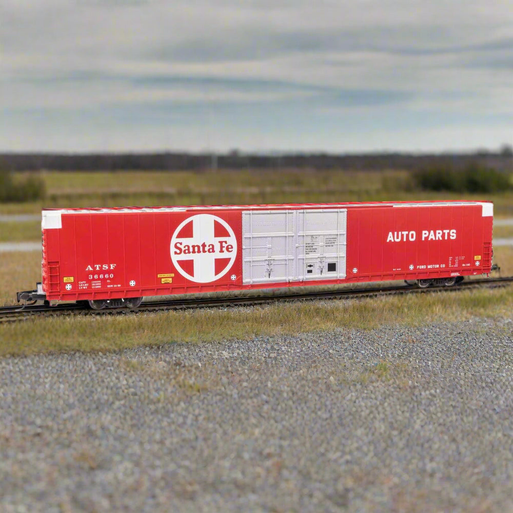 Walthers Proto, 920-102109, HO Scale, 86' P-S Double-Door Hi-Cube Box Car, Santa Fe, #36660