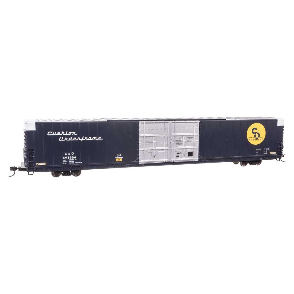 Walthers Proto, 920-102112, HO Scale, 86' P-S Double-Door Hi-Cube Box Car, Chesapeake & Ohio, #493906