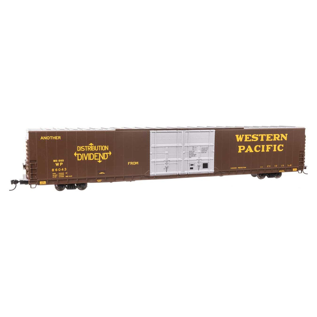Walthers Proto, 920-102130, HO Scale, 86' P-S Double-Door Hi-Cube Box Car, Western Pacific, #86043