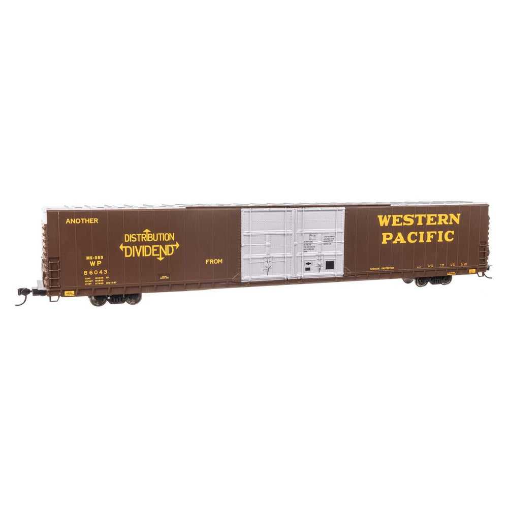 Walthers Proto, 920-102130, HO Scale, 86' P-S Double-Door Hi-Cube Box Car, Western Pacific, #86043