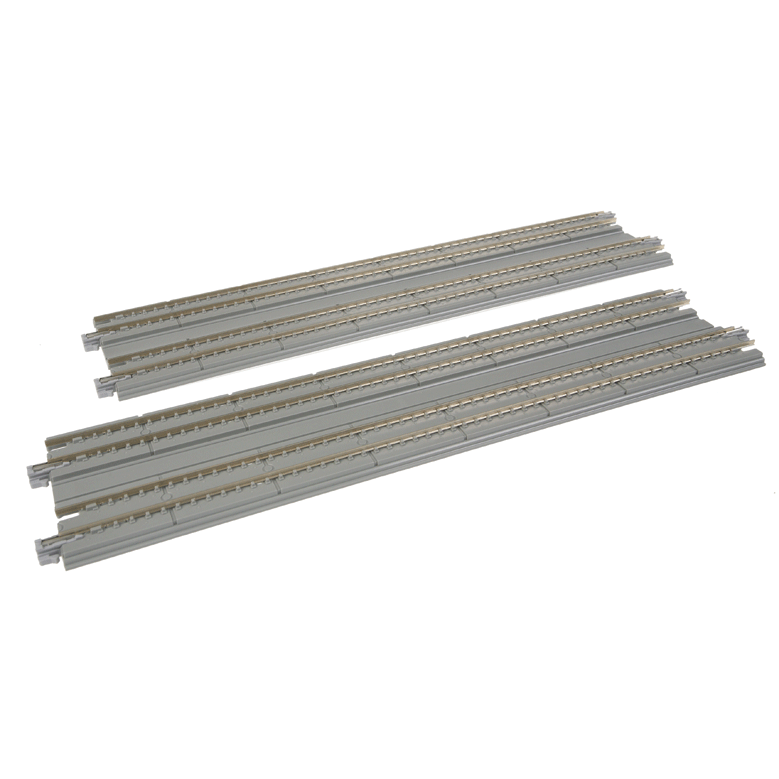 Kato, 20-006, Unitrack Concrete Slab, 9-3/4", Double Straight, 2 Pack