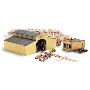 Walthers Cornerstone, 933-3235, N Scale, Walton & Sons Lumber
