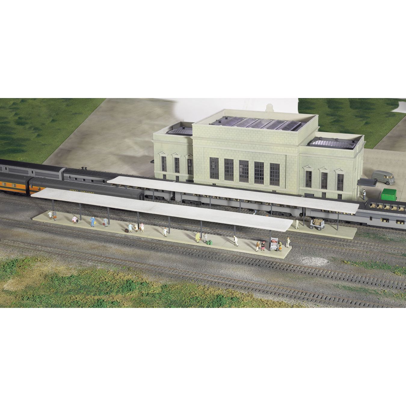 Walthers Cornerstone, 933-3258, N Scale, Butterfly-Style Station Platforms