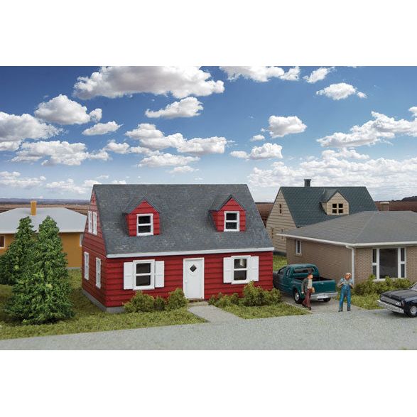 Walthers Cornerstone, 933-3839, N Scale, Cape Cod Home