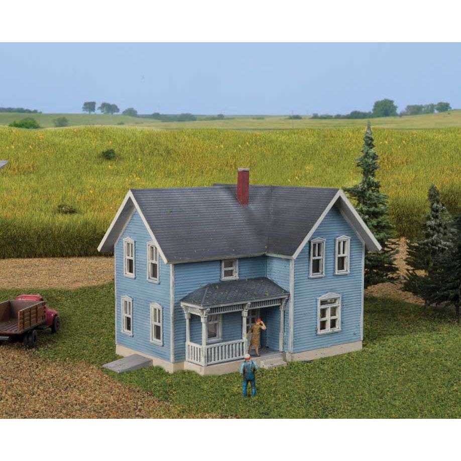 Walthers Cornerstone, 933-3890, N Scale, Lancaster Farm House, Kit