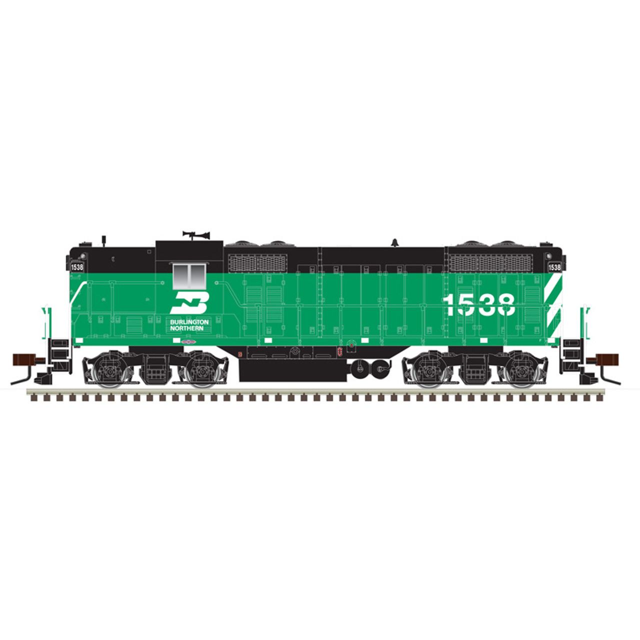 Atlas Classic, 10003943, HO Scale, EMD GP7, Burlington Northern, #1554, DCC Ready