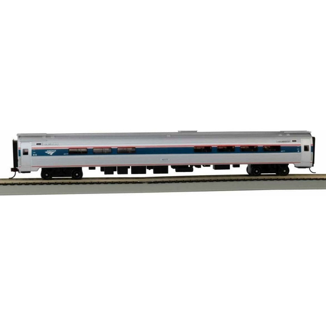 Bachmann, 14168, N Scale, Budd Amfleet I Cafe Diner with Lighting, Amtrak (Phase VI) #48177