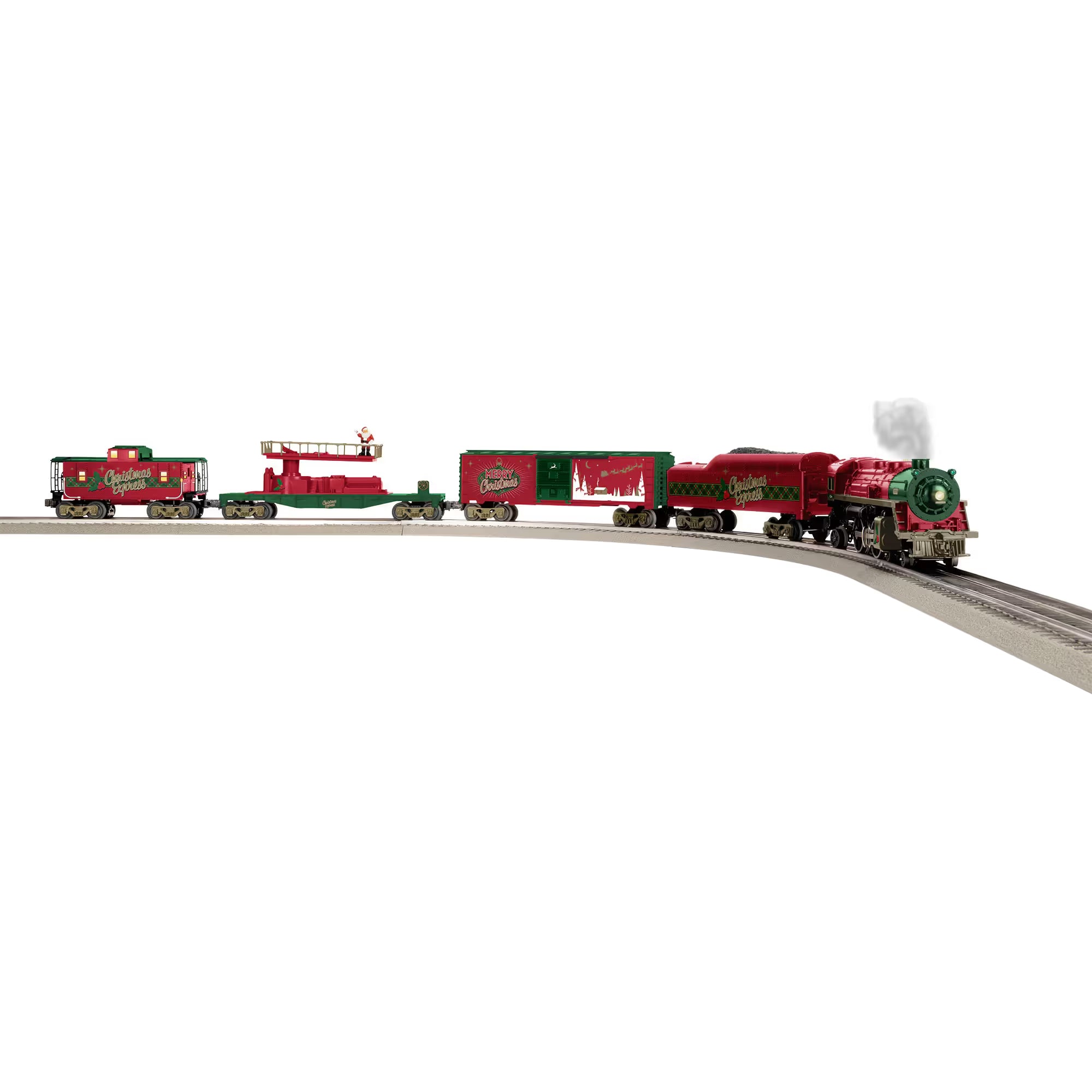 Lionel, O Scale, 2223020, Christmas Celebration, LionChief Bluetooth 5.0 Set