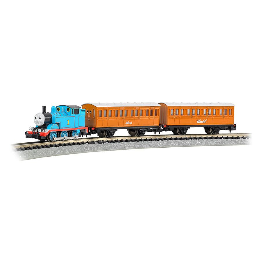 Bachmann, 24028, N Scale, Thomas with Annie and Clarabel Train Set, (Thomas & Friends Series)