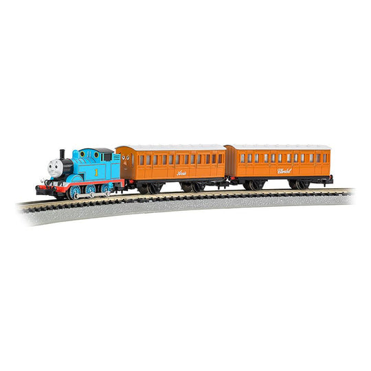 Bachmann, 24028, N Scale, Thomas with Annie and Clarabel Train Set, (Thomas & Friends Series)