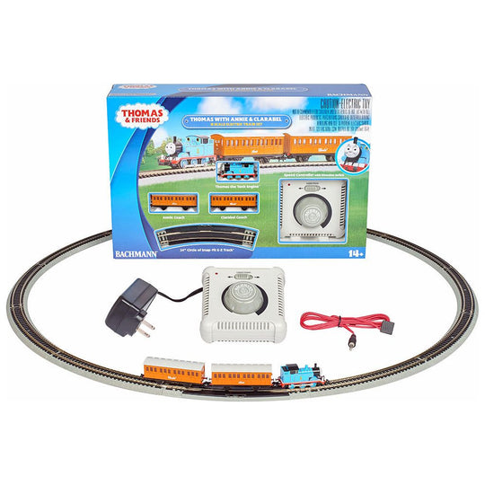 Bachmann, 24028, N Scale, Thomas with Annie and Clarabel Train Set, (Thomas & Friends Series)