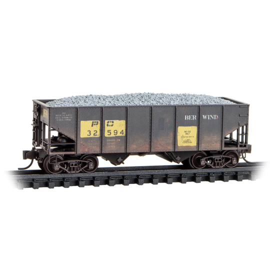 Micro-Trains, 983 02 283, N Scale, Maintenance of Way, Penn Central, 4-Pack