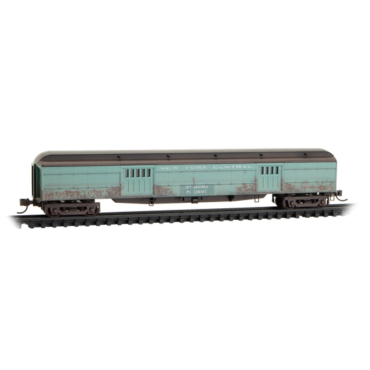 Micro-Trains, 147 44 610, N Scale, MOW Baggage Car, Penn Central, Rd# 328147
