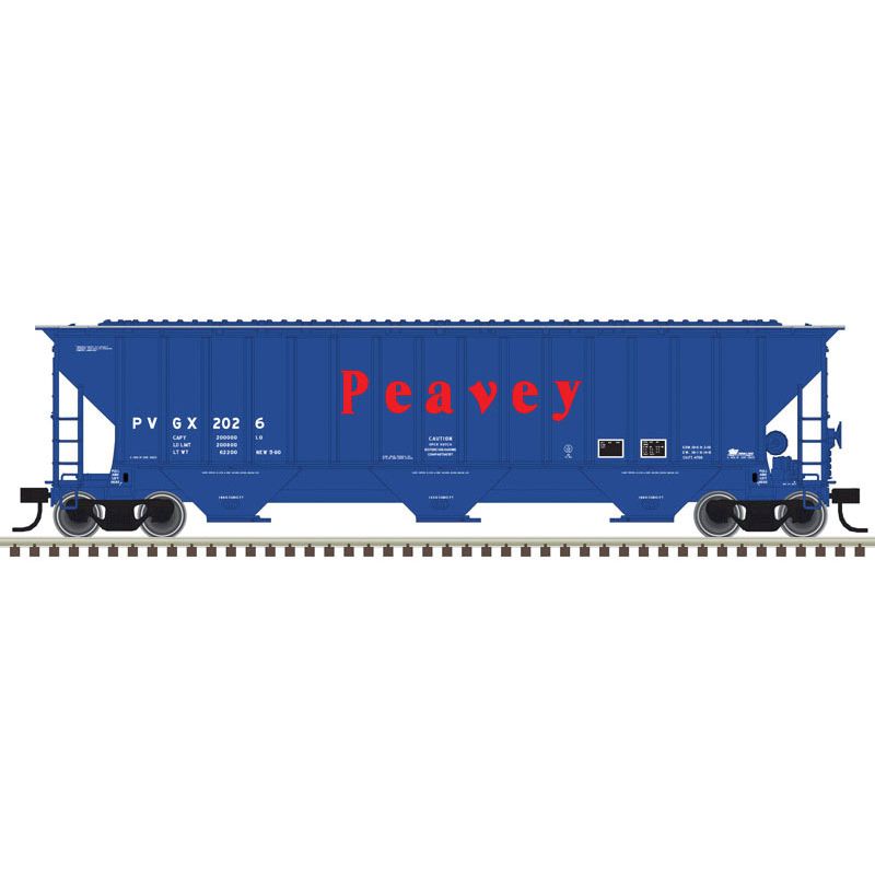 Atlas Trainman, N Scale, 50005939, Thrall 4750 Covered Hopper, Peavey, #2026