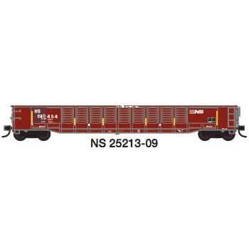 Trainworx, 25213-09, N Scale, ' 52' Gondola, Norfolk Southern, 610454
