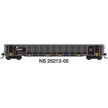 Trainworx, 25213-05, N Scale, 52' Gondola, Norfolk Southern, 194381