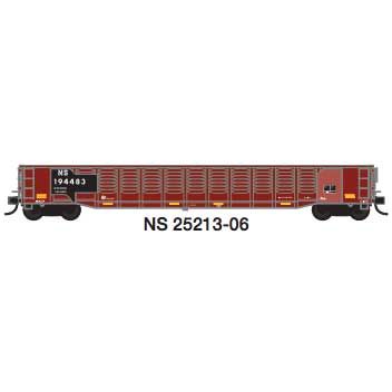 Trainworx, 25213-06, N Scale, ' 52' Gondola, Norfolk Southern, 1944483