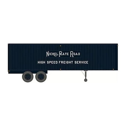 Rapido HO 403012 35' Fruehauf Volume Van, Nickel Plate Road #3