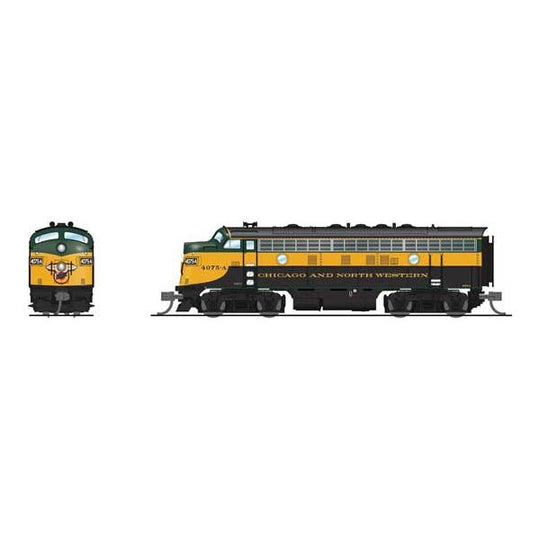 Broadway Limited Imports, 7752, N Scale, EMD F7 A/B Set, Chicago & North Western , #4075A/4075B, DCC & Sound