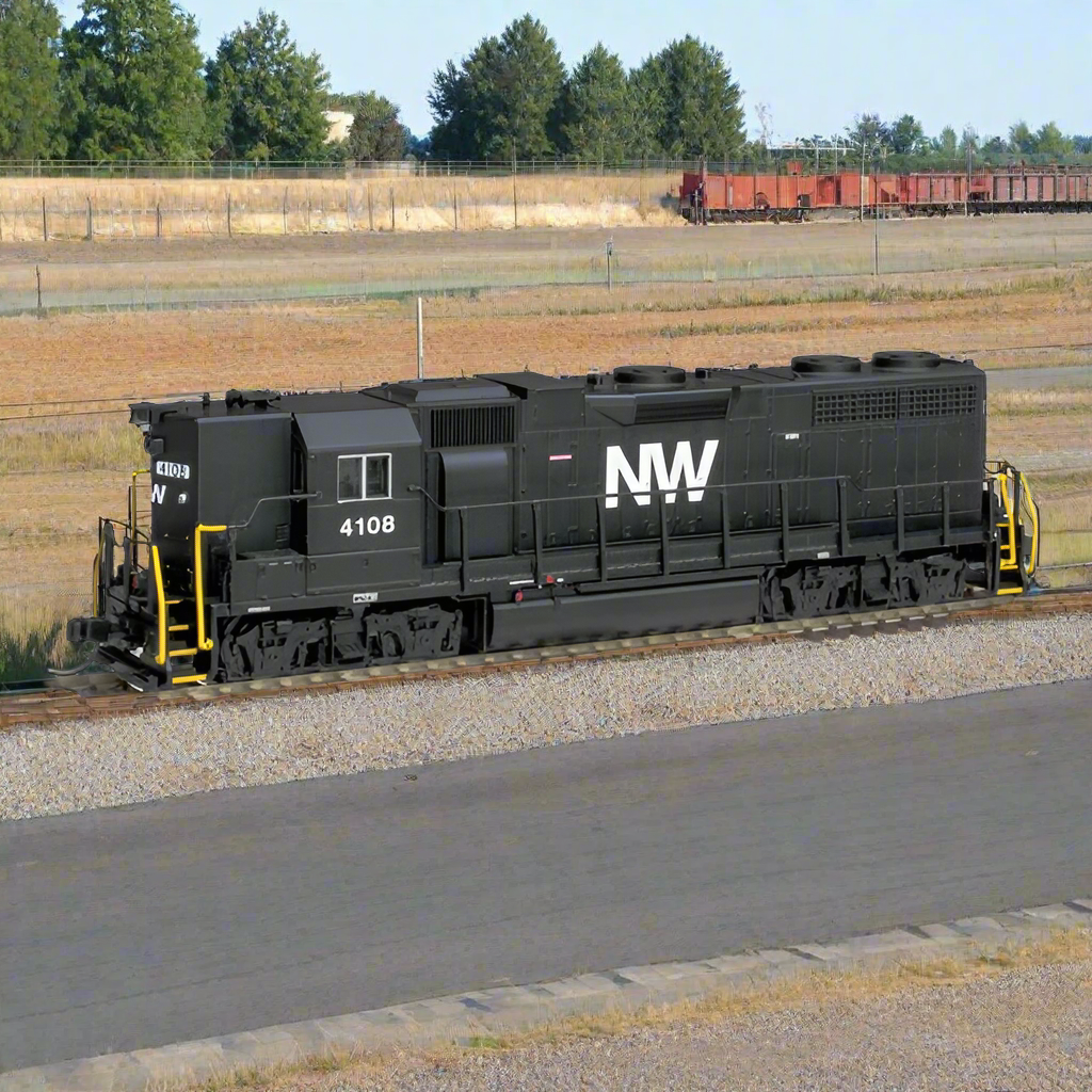 Atlas Master Line, 40005636, N Scale, EMD GP38, High Hood, Norfolk Western, #4127, DCC & Sound