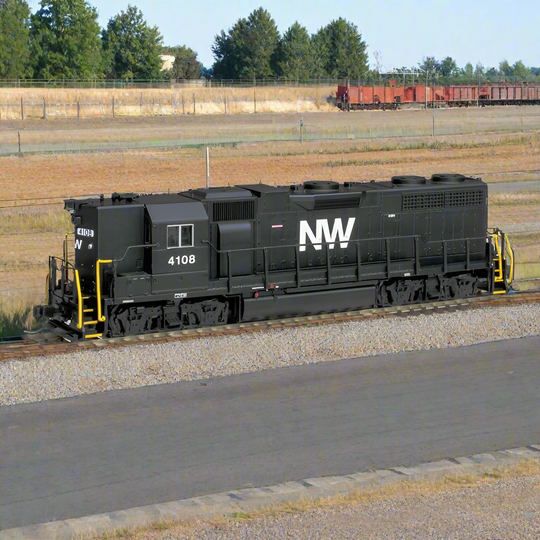 Atlas Master Line, 40005636, N Scale, EMD GP38, High Hood, Norfolk Western, #4127, DCC & Sound