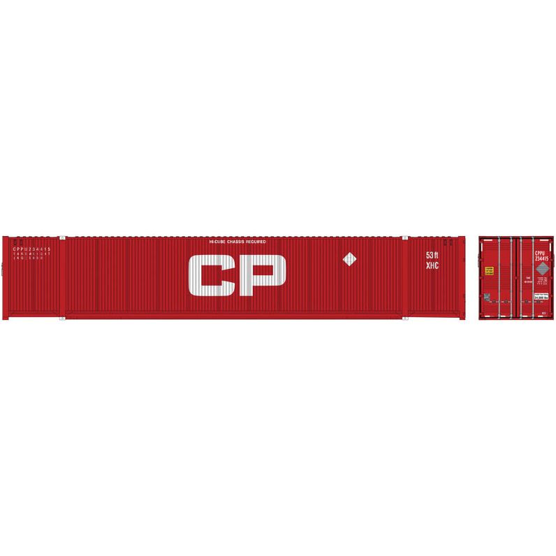 Atlas Master Line, N ,50005942, 53' Jindo/CIMC Container, Canadian Pacific, Set #1