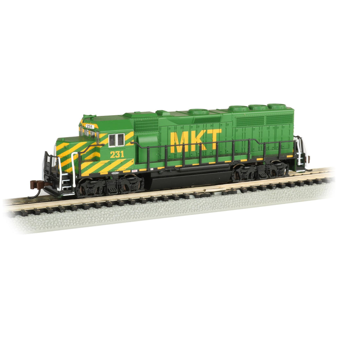 Bachmann, 63570, N Scale, EMD GP40, MKT, #231, Standard DC