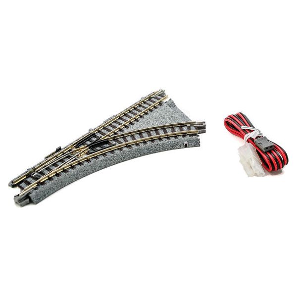 Kato, 20-241, N Scale, Compact Electric 6" 45-Degree Right Turnout