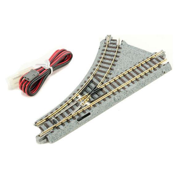 Kato, 20-240, N Scale, Compact Electric 6" 45-Degree Left Turnout, USED