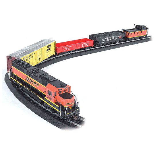 Bachmann, 00706,  HO Scale, Rail Chief Set with E-Z Track