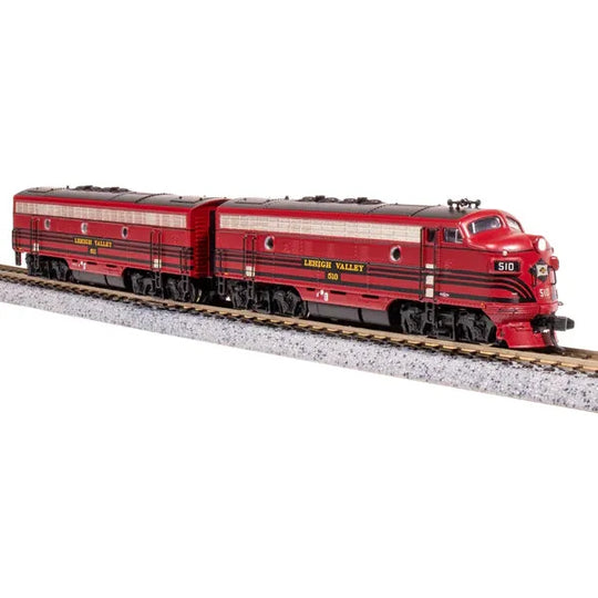 Broadway Limited Imports, 7722, N Scale, EMD F3 A/B Set, Lehigh Valley, #510/511