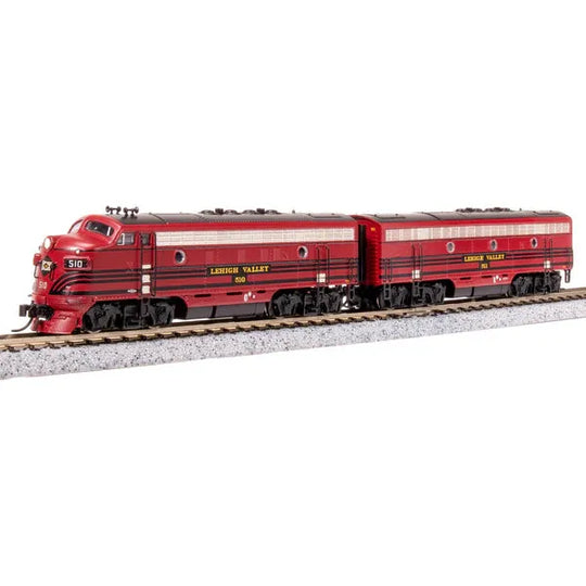 Broadway Limited Imports, 7722, N Scale, EMD F3 A/B Set, Lehigh Valley, #510/511