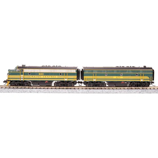 Broadway Limited Imports, 7723, N Scale, EMD F3 A/B Set, Main Central , #683/671B