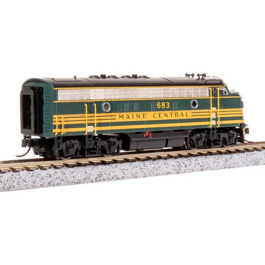 Broadway Limited Imports, 7723, N Scale, EMD F3 A/B Set, Main Central , #683/671B