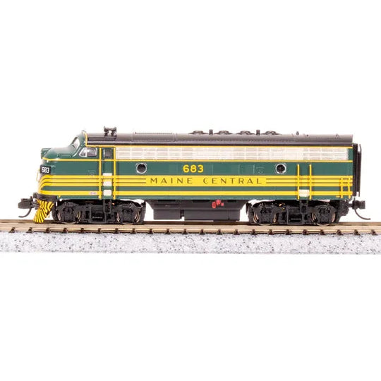 Broadway Limited Imports, 7723, N Scale, EMD F3 A/B Set, Main Central , #683/671B