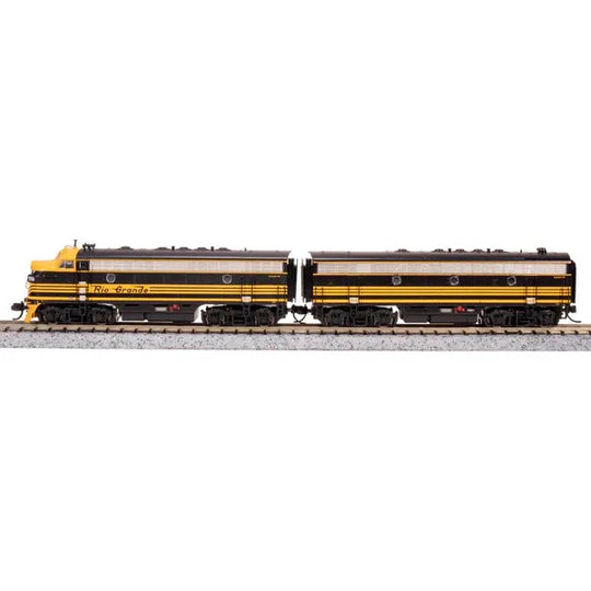 Broadway Limited Imports, 7754, N Scale, EMD F7 A/B Set, Denver, Rio Grande & Western, #5561/5562,, DCC & Sound