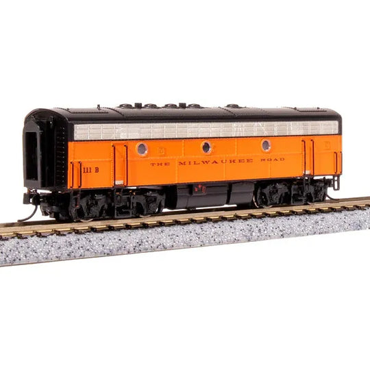 Broadway Limited Imports, 7755, N Scale, EMD F7 A/B Set, Milwaukee Road, #108A/111B, DCC & Sound