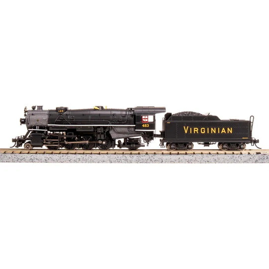 Broadway Limited Imports, 7840, N Scale, USRA Heavy Mikado, Virginian , #463