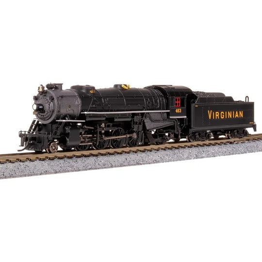 Broadway Limited Imports, 7840, N Scale, USRA Heavy Mikado, Virginian , #463