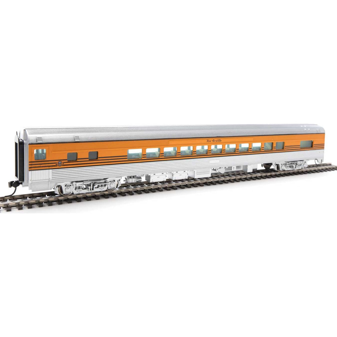 Walthers Mainline, 910-30208, HO Scale, 85' Budd Small-Window Coach, Denver & Rio Grande Western