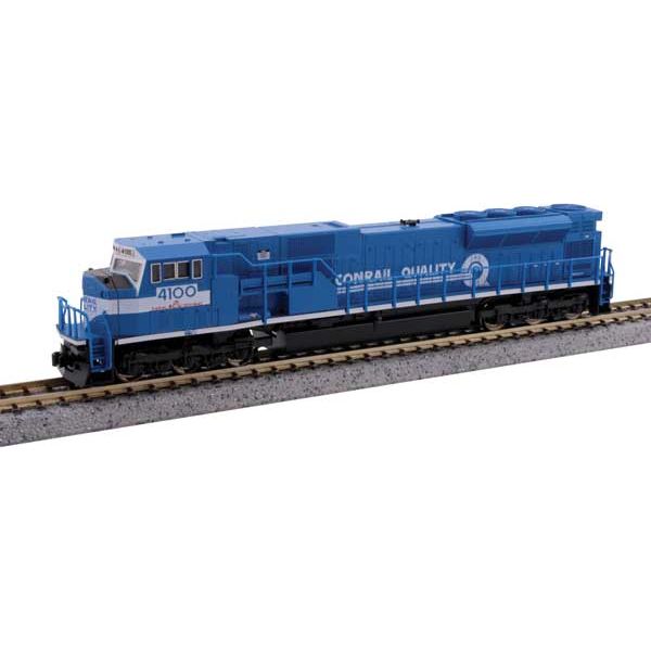 Kato, 176-5515, N Scale, EMD SD80MAC, Conrail, #4114, DCC Ready