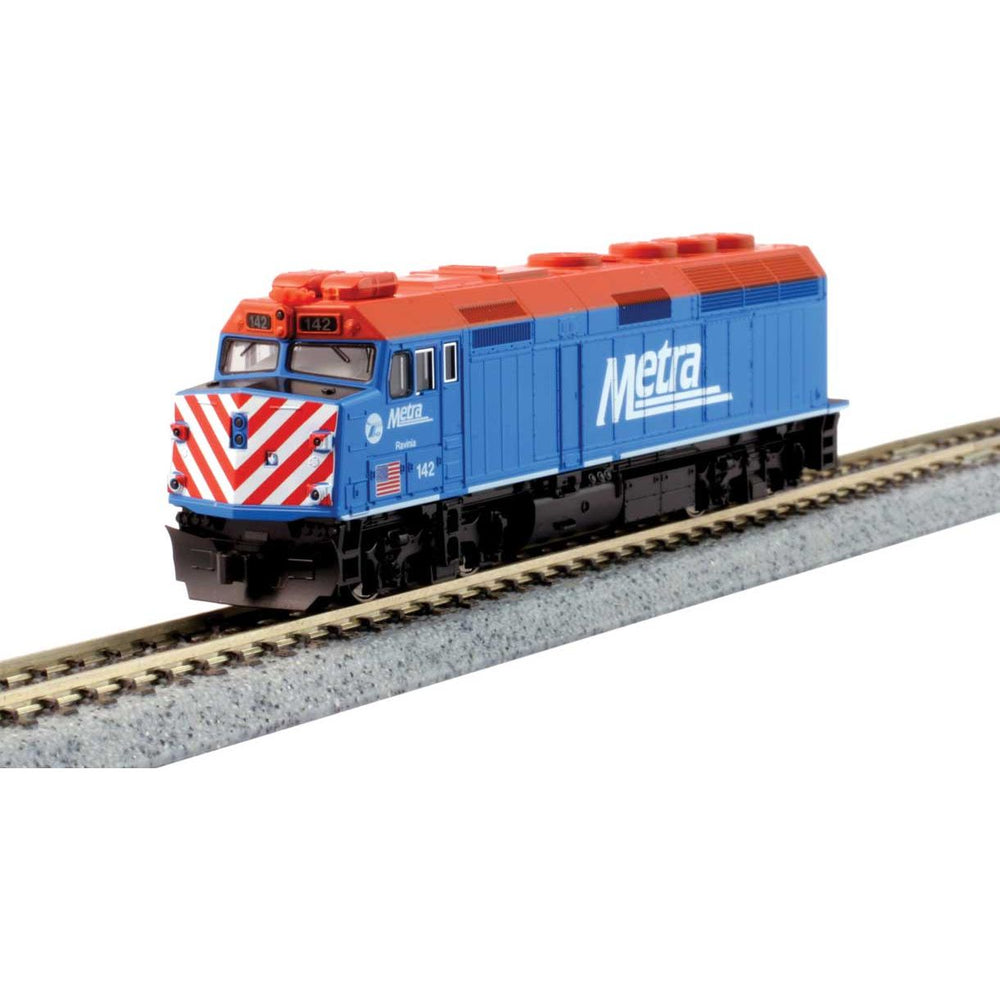 Kato, 106-0032, N Scale, Chicago Metra F40PH Commuter Series, Starter Set