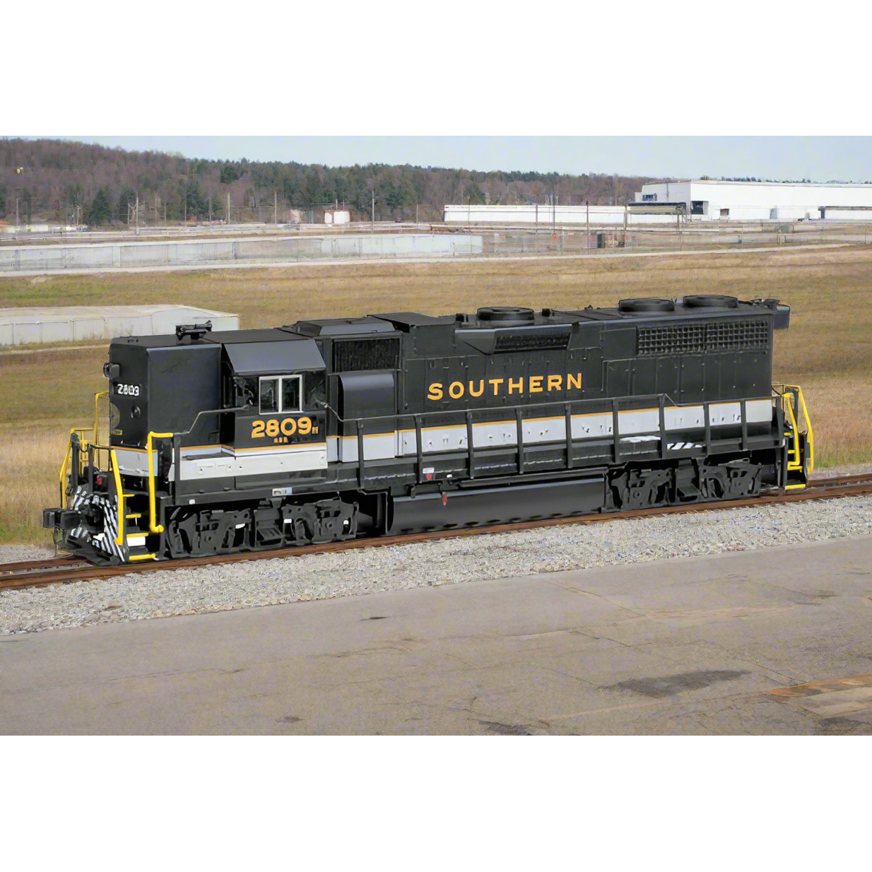 Atlas Master Line, 40005618, N Scale, EMD GP38, High Hood, Southern, #2809, DCC Ready