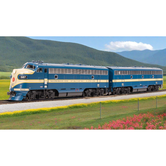 Broadway Limited Imports, 8194, HO Scale, F7 A/B Diesels, MP,  #587/587B, (Equipped with Paragon4 Sound/DC/DCC)