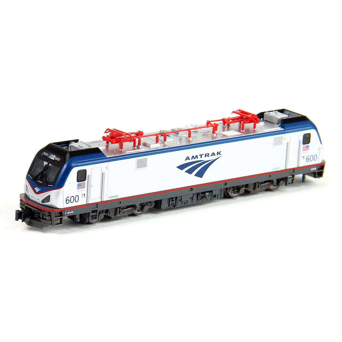 Kato, 137-3001, N Scale, Siemens ACS-64, Amtrak David L. Gunn, #600