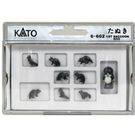 Kato, 6-602, HO Scale, Raccoon Dogs