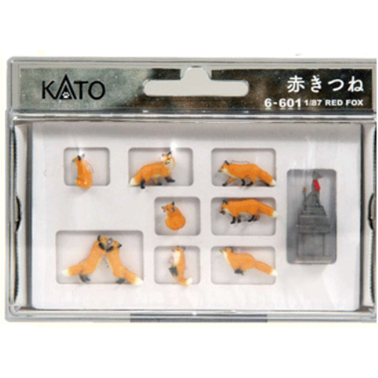 Kato, 6-601, HO Scale, Red Fox