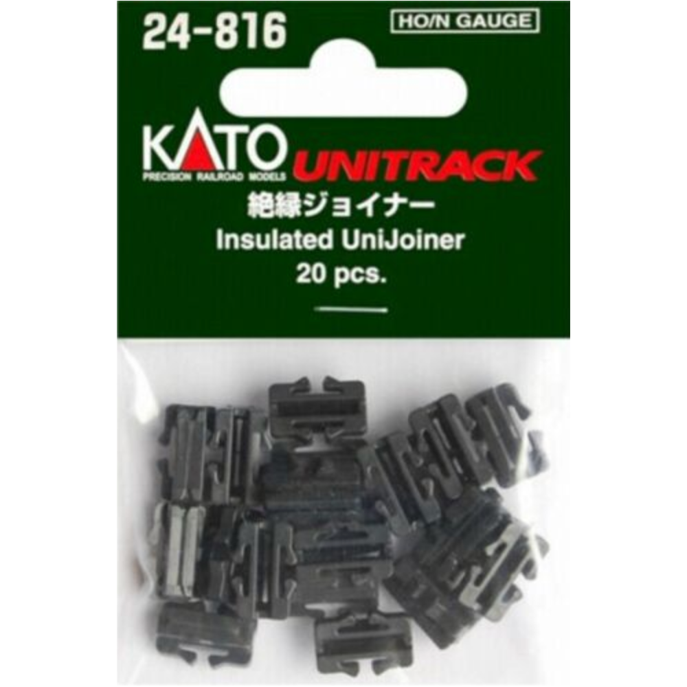 Kato, 24-816, HO & N Scale, Insulated UniJoiners - Unitrack