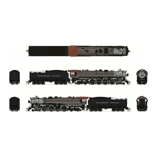 Broadway Limited Imports, 6964, HO Scale, A-3, 4-8-4, Northern Pacific, (Post-1947), #2662